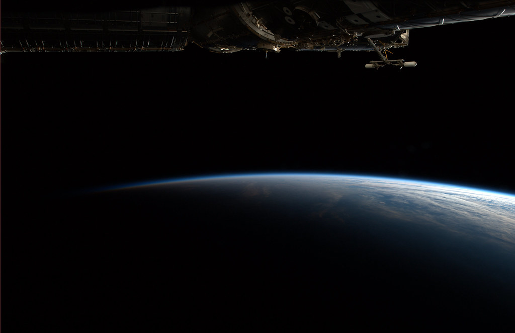 Perpetual Twilight at Earth's Terminator (NASA,International Space Station, 01/20/12)